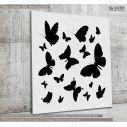 Πίνακας σε καμβά Πεταλούδες, Butterflies design, σχ I