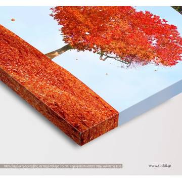 Πίνακας σε καμβά Τέσσερις εποχές, Tree of love four seasons 2