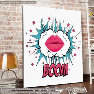 Πίνακας σε καμβά Boom