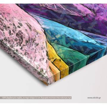 Canvas print Hill point View 1 2