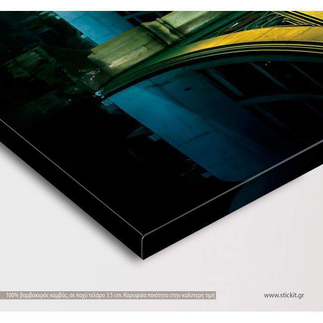 Canvas print London, Big Ben, side