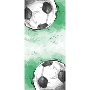 Door sticker Soccer time, for kids 2