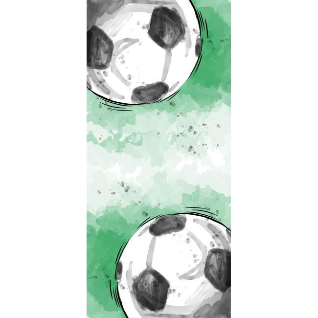 Soccer time ,αυτοκόλλητο πόρτας παιδικό