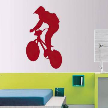 Αυτοκόλλητο τοίχου BMX Ποδηλάτης 1 