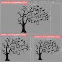 Wall stickers Tree with photo frames