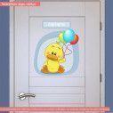 Wall stickers sign Cute Duck