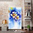 Canvas print White flowers