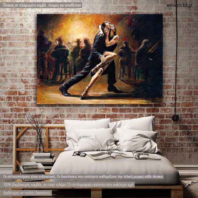 Canvas print Tango