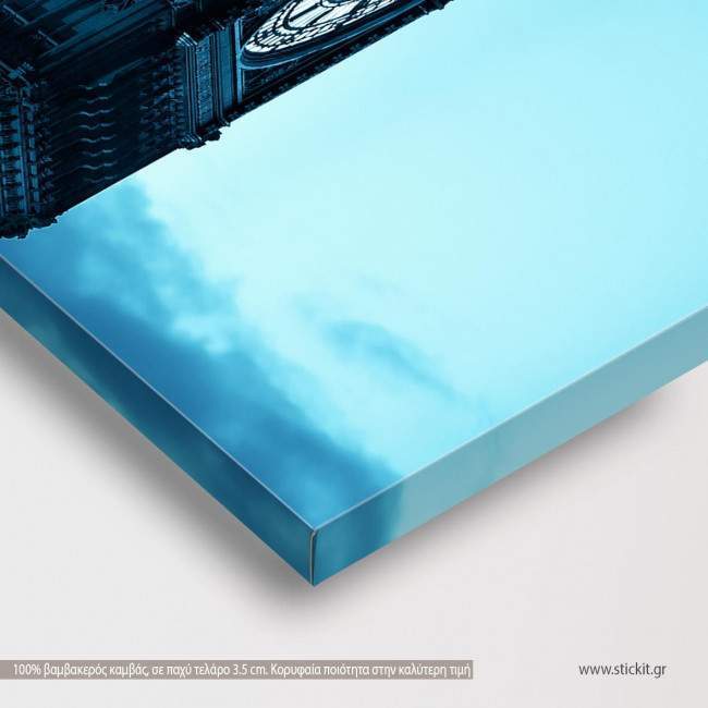 Canvas print London, Big Ben close up, detail