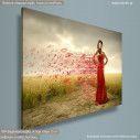 Canvas print Distinguished lady, side