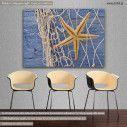 Canvas print Starfish on the beach