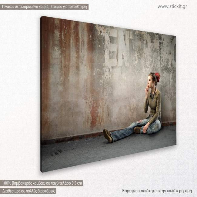 Canvas print Alternative, side