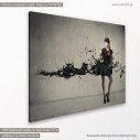 Canvas print Fashion design, side