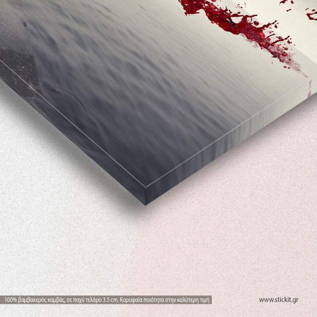 Canvas print Red beauty, detail