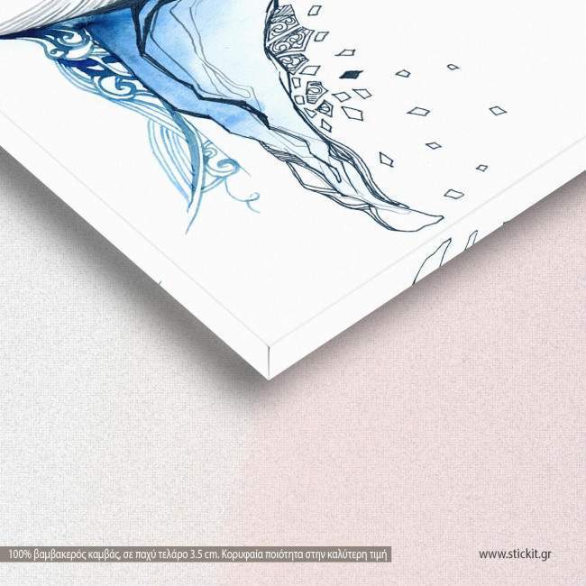 Canvas print Diamonds, detail