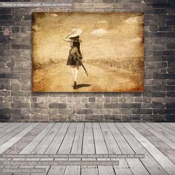 Canvas print Summer journey