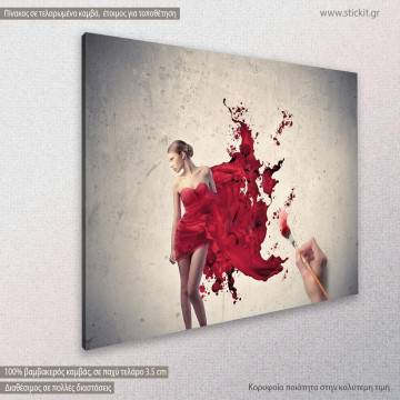 Canvas print Paint me! 2