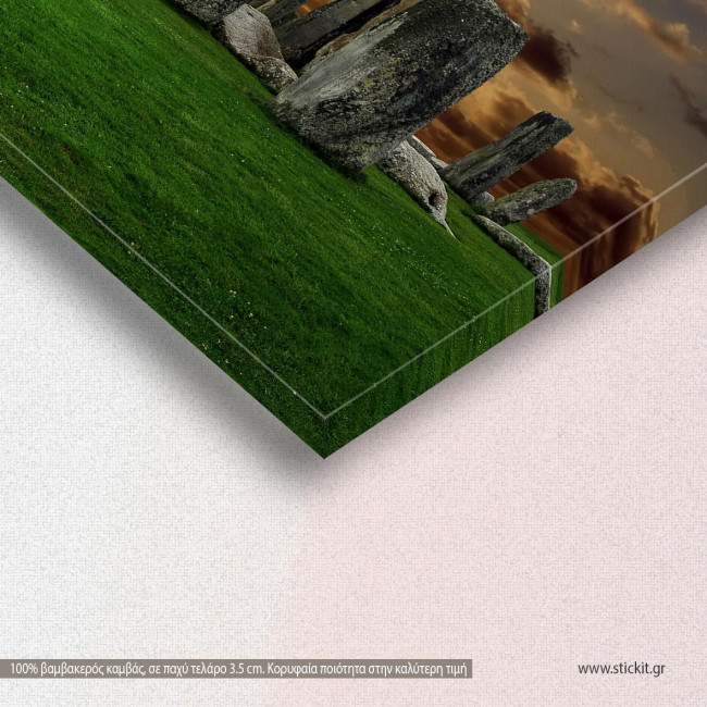 Stonehenge, πίνακας σε καμβά, λεπτομέρεια