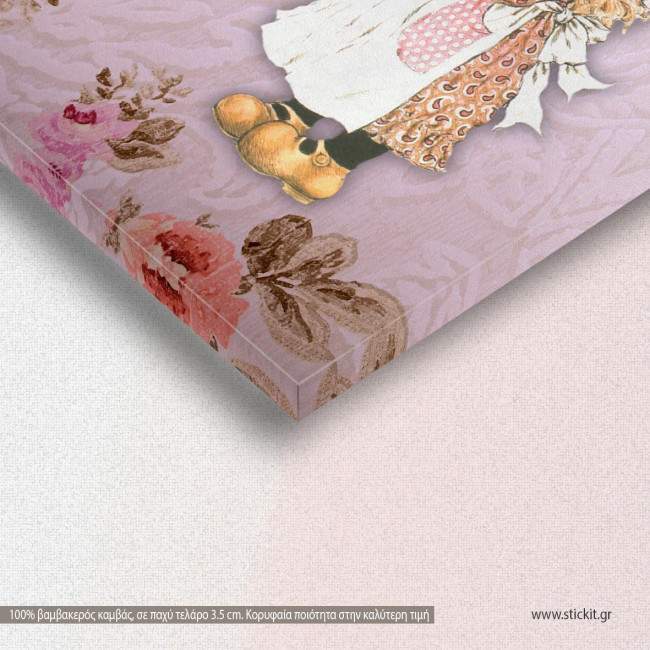 Kids canvas print Roses and tales II