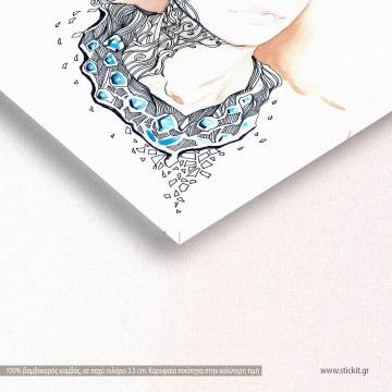 Canvas print Diamonds I 2