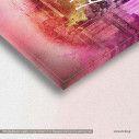 Canvas print Pink New York, detail
