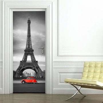 Door sticker Eiffel Tower