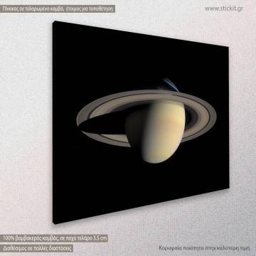 Canvas print Saturn rings 2