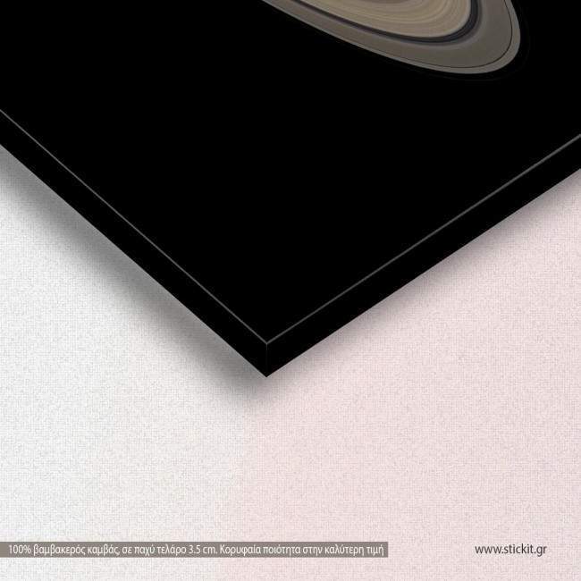 Πίνακας σε καμβά, Κρόνος, Saturn rings, γωνία