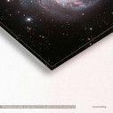 Canvas print M83 galaxy, side