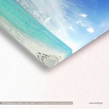 Canvas print Tropical paradise panoramic Framed canvas View 1 2