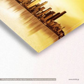 Canvas print Seattle panorama panoramic Framed canvas View 1 2