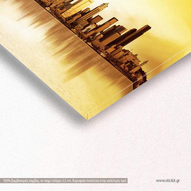 Seattle panorama, πίνακας σε καμβά, λεπτομέρεια