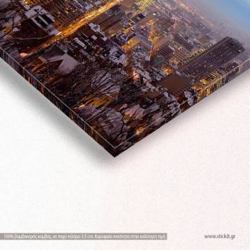 Canvas print Montreal panorama panoramic Framed canvas View 1 2