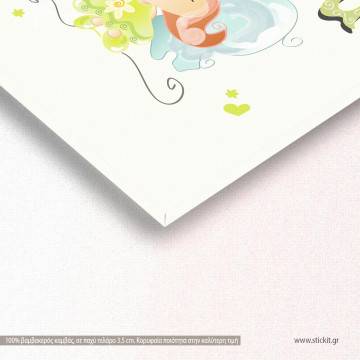 Kids canvas print Little butterfly 2