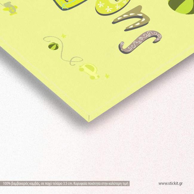 Kids canvas print Playful