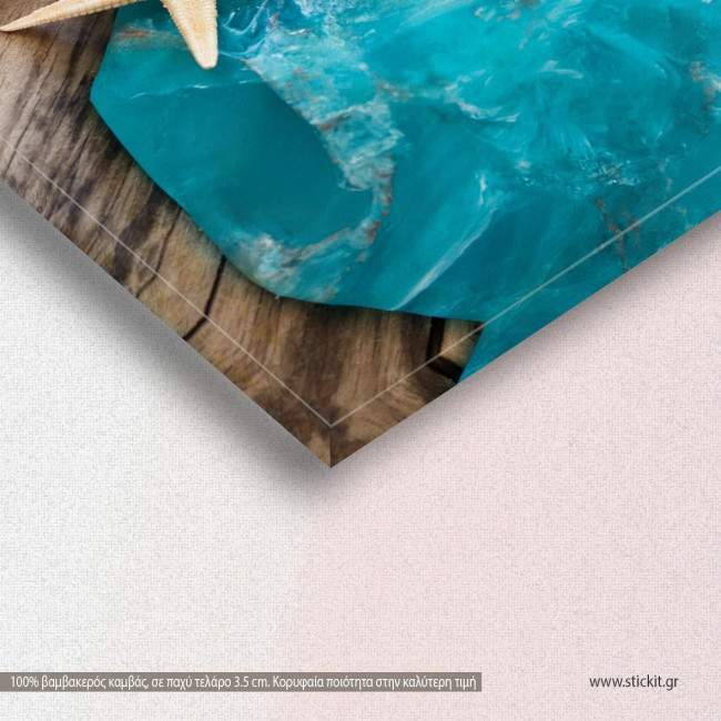 Canvas print  Starfish company, side