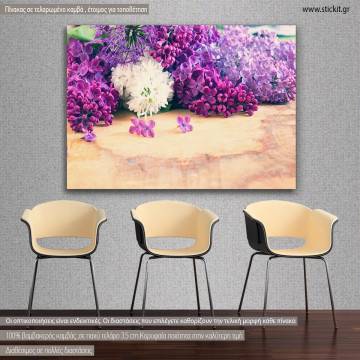 Canvas print Fresh lilac