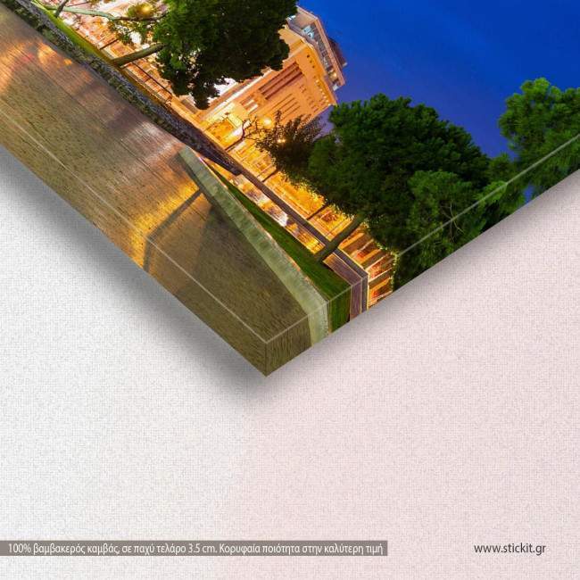 Canvas print White tower, Thessaloniki, detail