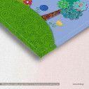 Kids canvas print Scenery with patterns