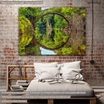 Canvas print Rakotzbrücke (Devil's Bridge)