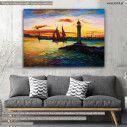 Canvas print, Harbor