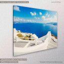Canvas print Santorini, Santorini View VII, side