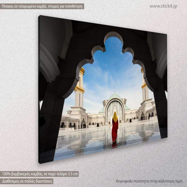 Canvas print Arabic architecture, side