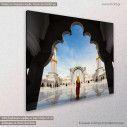 Canvas print Arabic architecture, side