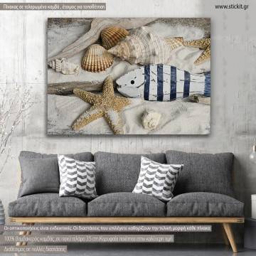Canvas print Woodfish