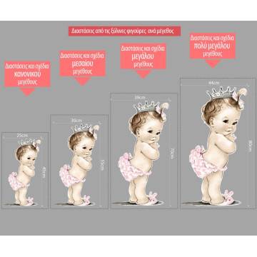 wooden decorative figure cute princess 2