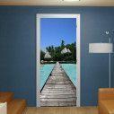Door sticker Maldives