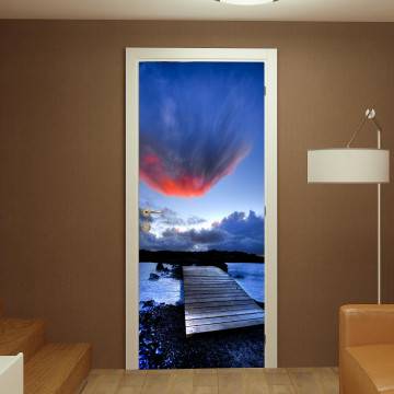 Door sticker Red Cloud