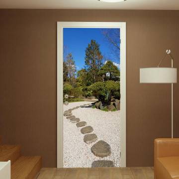Door sticker Zen garden