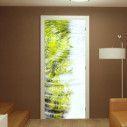 Door sticker Green water reflections